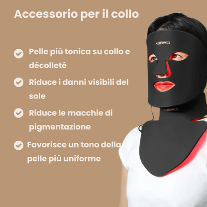 DermiGlow - Maschera LED per il viso