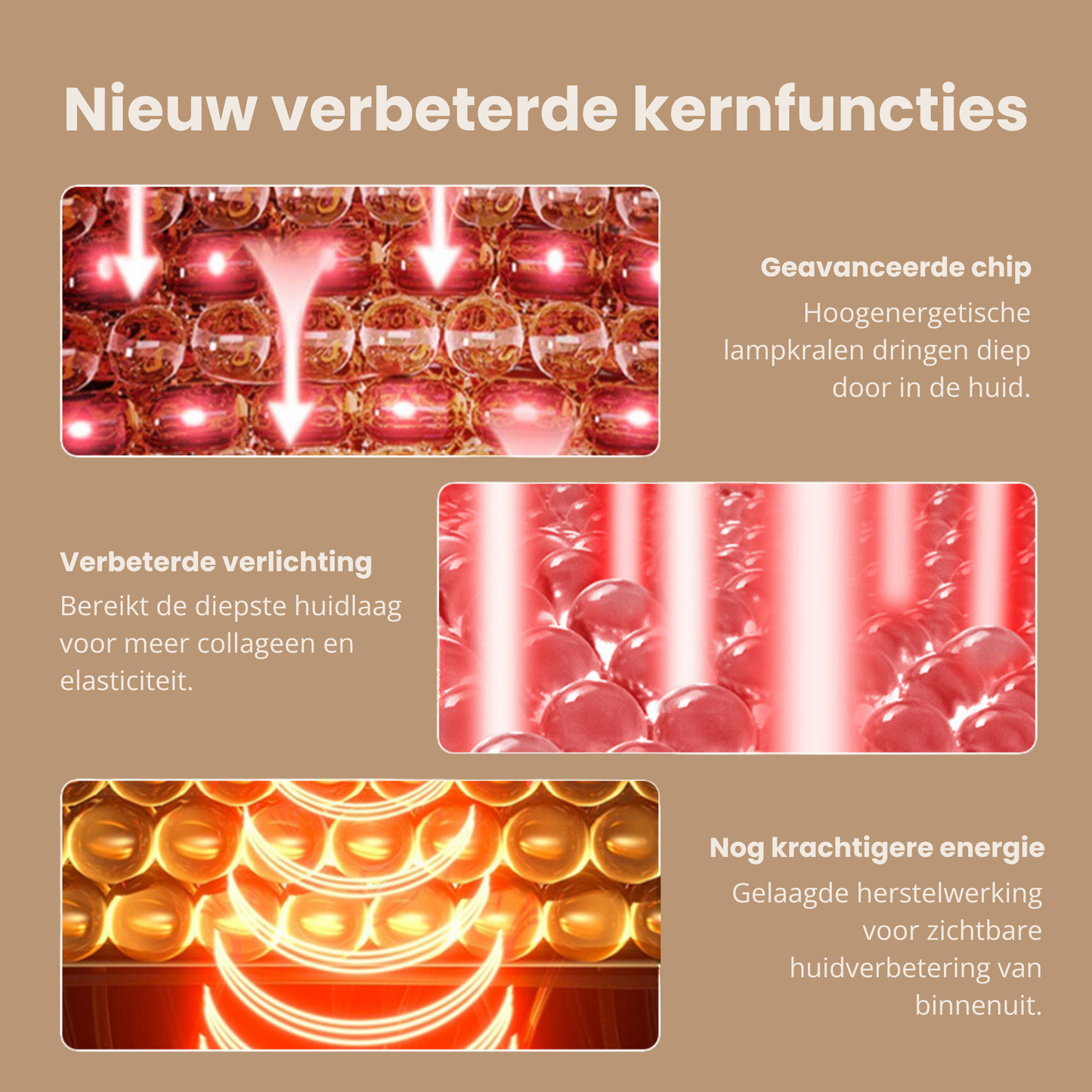 DermiGlow – Lichttherapiemasker
