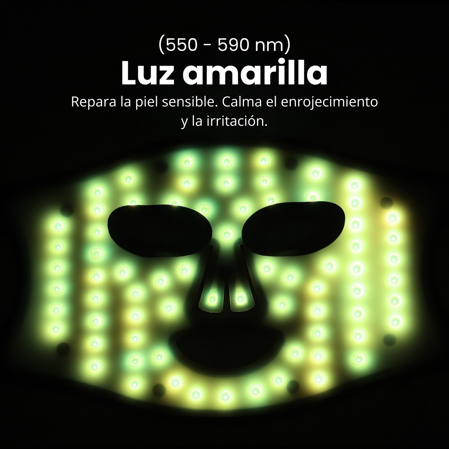 DermiGlow - Mascarilla LED Facial